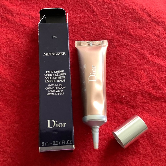 NIB Dior Metalizer Eyes&Lips Cream Shadow Long-wear Metal effect, Platine Fusion - Picture 5 of 7